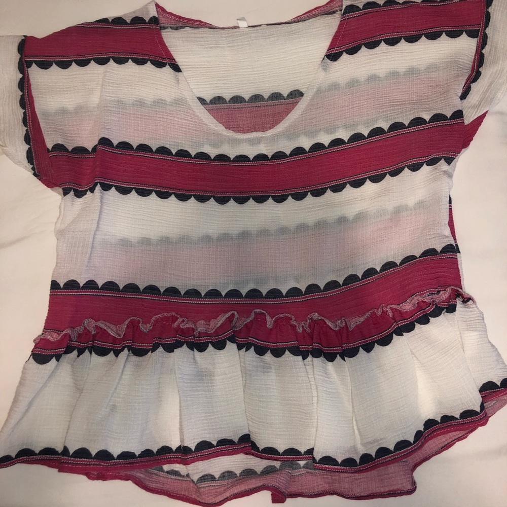 Shein peplum top
